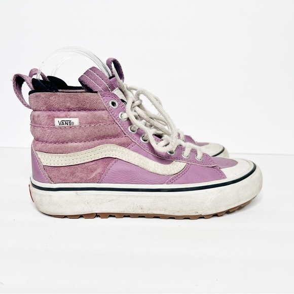 Vans Sk8-Hi Mte 2.0 Purple High Top Sneakers Size 6 Women’s - Picture 1 of 9